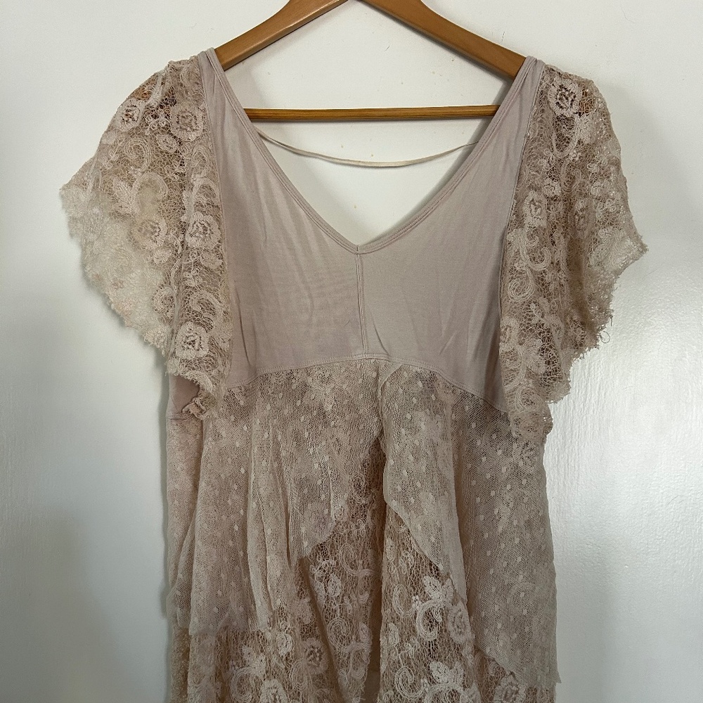 Free People fairycore blouse